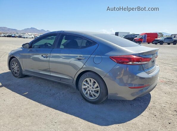 5NPD74LF7JH354171 2018 HYUNDAI ELANTRA Gray Tył lewy