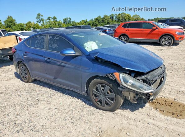 5NPD74LF7JH372332 2018 HYUNDAI ELANTRA Blue Առջևի աջ