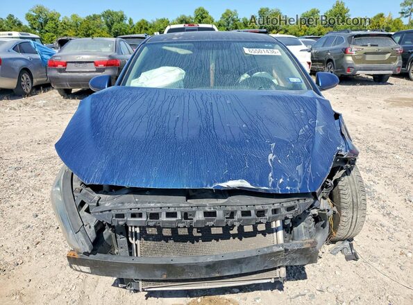 5NPD74LF7JH372332 2018 HYUNDAI ELANTRA Blue Դիմացի տեսք