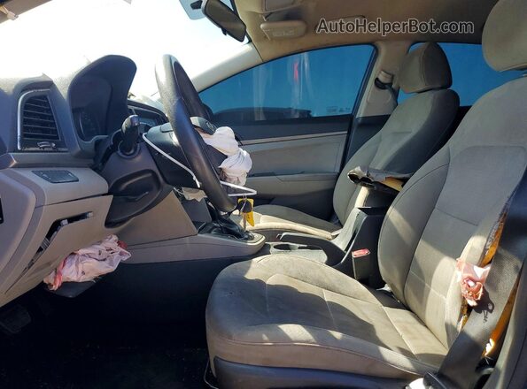 5NPD74LF7JH372332 2018 HYUNDAI ELANTRA Blue Սալոնի դիմացի տեսք