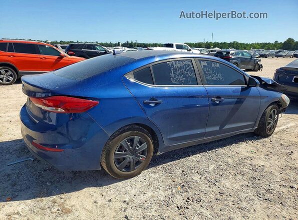 5NPD74LF7JH372332 2018 HYUNDAI ELANTRA Blue Հետևի աջ