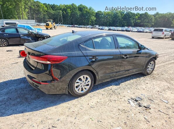 5NPD74LF7JH373495 2018 HYUNDAI ELANTRA Black Trasero derecho