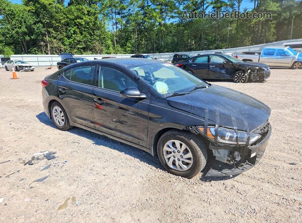 5NPD74LF7JH373495 2018 HYUNDAI ELANTRA Black Delantero derecho