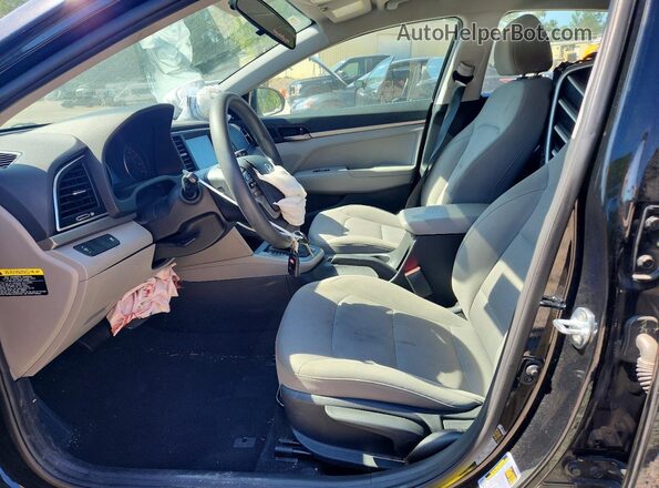 5NPD74LF7JH373495 2018 HYUNDAI ELANTRA Black Vista interior delantera