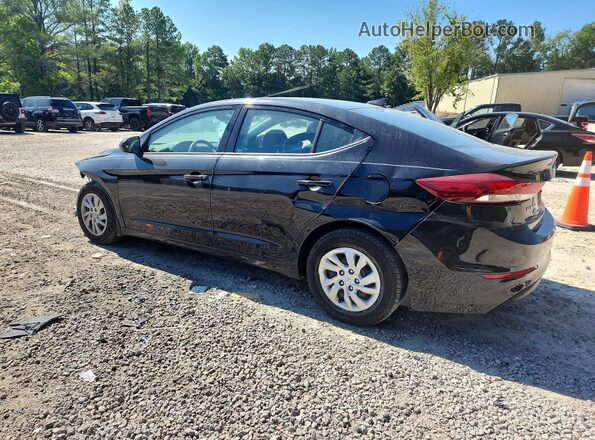 5NPD74LF7JH373495 2018 HYUNDAI ELANTRA Black Trasero izquierdo