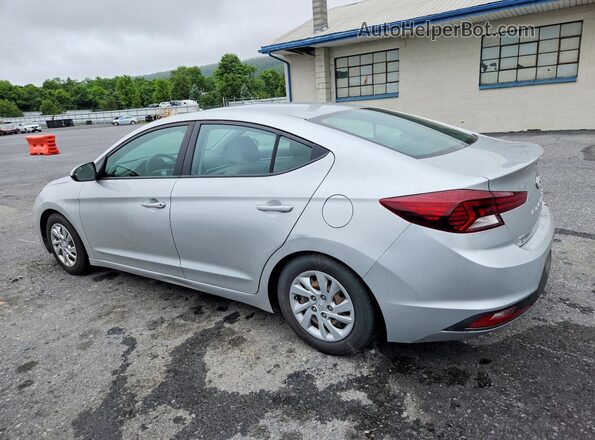 5NPD74LF7KH419439 2019 HYUNDAI ELANTRA Silver Հետևի ձախ