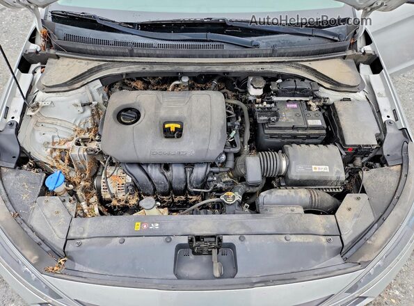 5NPD74LF7KH419439 2019 HYUNDAI ELANTRA Silver Սալոնի հետևի տեսք