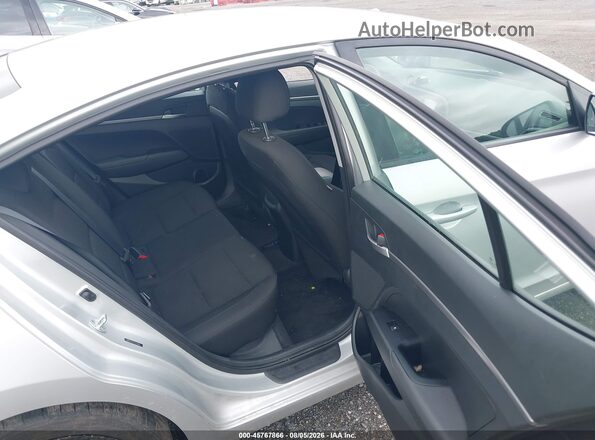 5NPD74LF7KH420803 2019 HYUNDAI ELANTRA Silver VIN sticker view