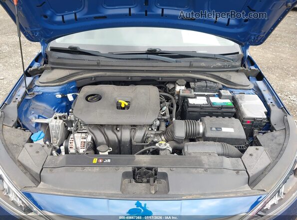 5NPD74LF7KH440727 2019 HYUNDAI ELANTRA Blue Rear view