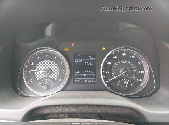 5NPD74LF7KH442655 2019 HYUNDAI ELANTRA Красный Вид задних сидений