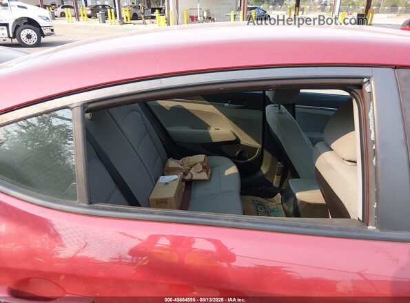 5NPD74LF7KH442655 2019 HYUNDAI ELANTRA Красный 