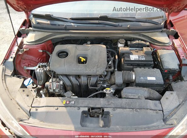 5NPD74LF7KH442655 2019 HYUNDAI ELANTRA Красный Вид сзади