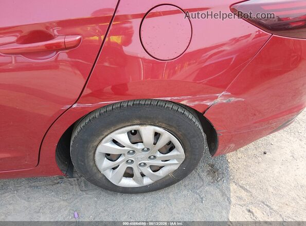 5NPD74LF7KH442655 2019 HYUNDAI ELANTRA Красный 