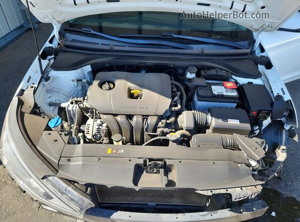 5NPD74LF7KH453705 2019 HYUNDAI ELANTRA Белый Вид задней части салона
