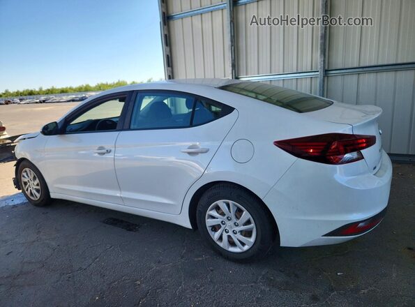 5NPD74LF7KH453705 2019 HYUNDAI ELANTRA Белый Задняя левая четверть