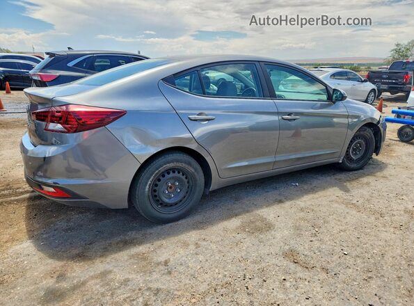 5NPD74LF7KH459469 2019 HYUNDAI ELANTRA Серый Задняя правая четверть
