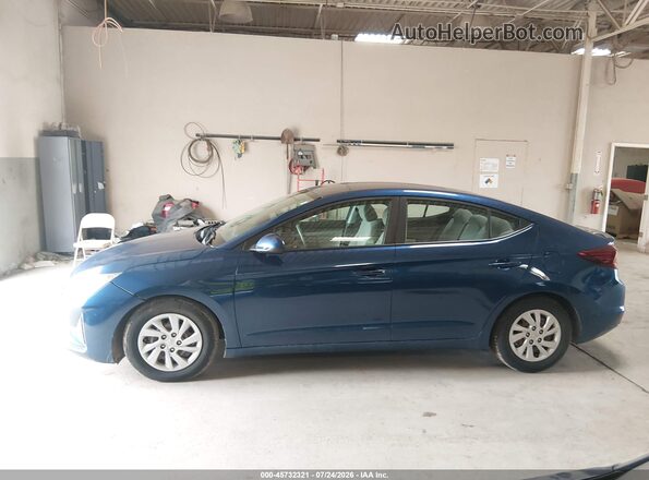 5NPD74LF7KH488907 2019 HYUNDAI ELANTRA Blue 
