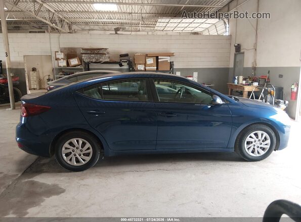 5NPD74LF7KH488907 2019 HYUNDAI ELANTRA Blue 