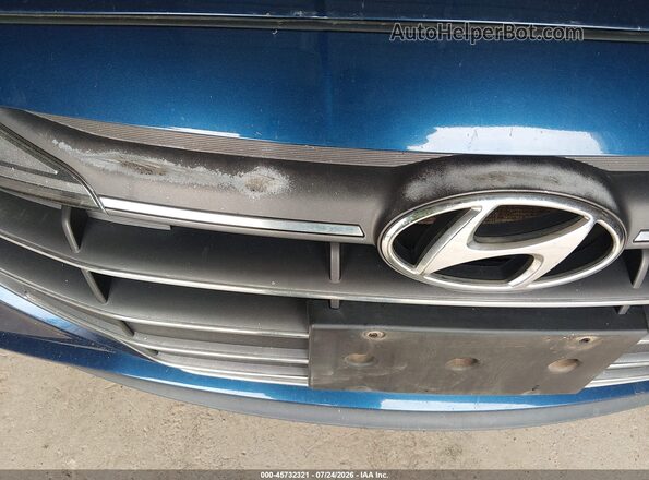 5NPD74LF7KH488907 2019 HYUNDAI ELANTRA Blue 