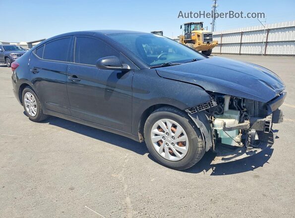 5NPD74LF7KH496196 2019 HYUNDAI ELANTRA Black Առջևի աջ
