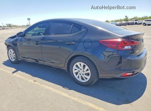 5NPD74LF7KH496196 2019 HYUNDAI ELANTRA Black Հետևի ձախ