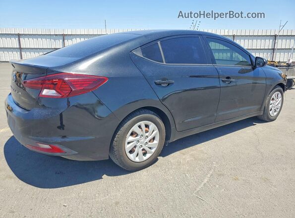 5NPD74LF7KH496196 2019 HYUNDAI ELANTRA Black Հետևի աջ