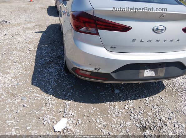 5NPD74LF7KH498000 2019 HYUNDAI ELANTRA Silver Դիմացի տեսք