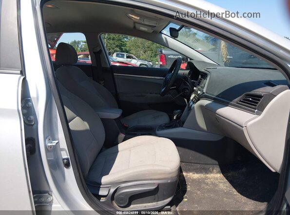 5NPD74LF7KH498000 2019 HYUNDAI ELANTRA Silver Սալոնի դիմացի տեսք
