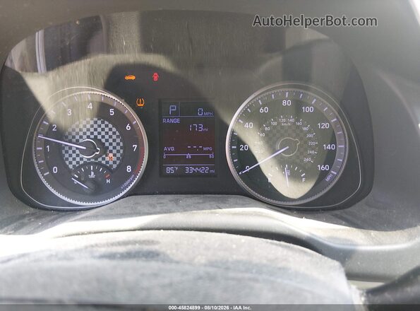 5NPD74LF7KH498000 2019 HYUNDAI ELANTRA Silver Հետևի նստատեղերի տեսք