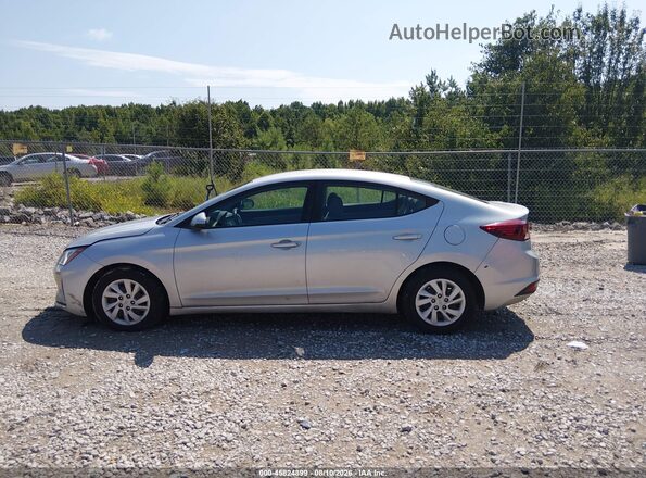 5NPD74LF7KH498000 2019 HYUNDAI ELANTRA Silver Սալոնի 360 աստիճան տեսք