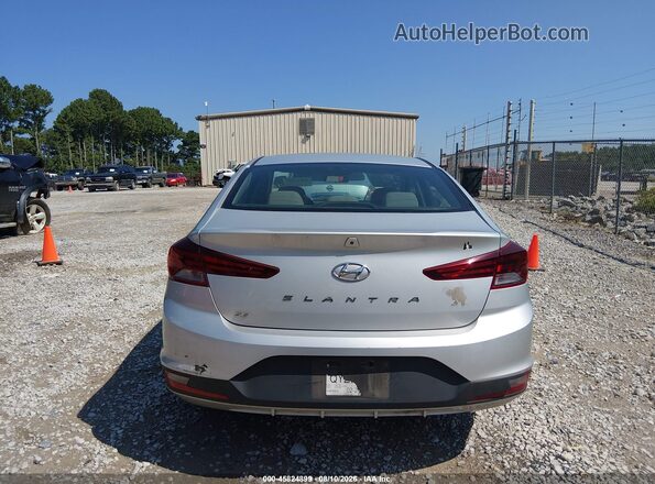 5NPD74LF7KH498000 2019 HYUNDAI ELANTRA Silver 