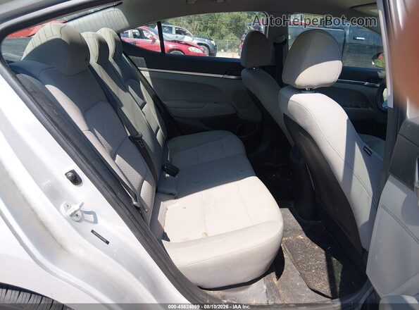 5NPD74LF7KH498000 2019 HYUNDAI ELANTRA Silver VIN կոդի պիտակի տեսք
