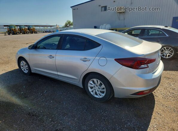 5NPD74LF7LH498158 2020 HYUNDAI ELANTRA Silver Rear left