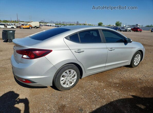 5NPD74LF7LH498158 2020 HYUNDAI ELANTRA Silver Rear right