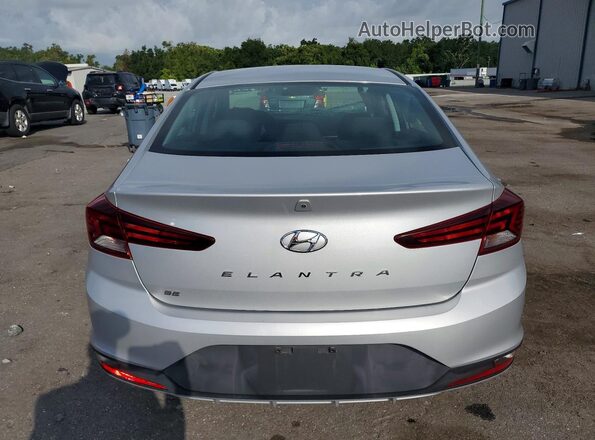5NPD74LF7LH528338 2020 HYUNDAI ELANTRA Silver Rear view