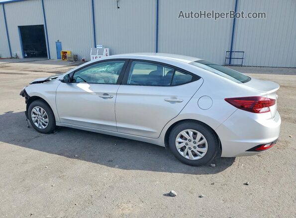 5NPD74LF7LH528338 2020 HYUNDAI ELANTRA Silver Rear left