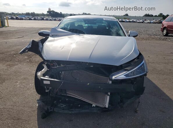 5NPD74LF7LH528338 2020 HYUNDAI ELANTRA Silver Front view