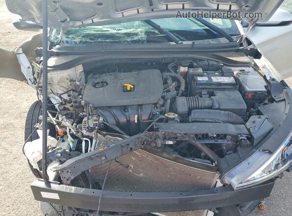 5NPD74LF7LH528338 2020 HYUNDAI ELANTRA Silver Rear interior view