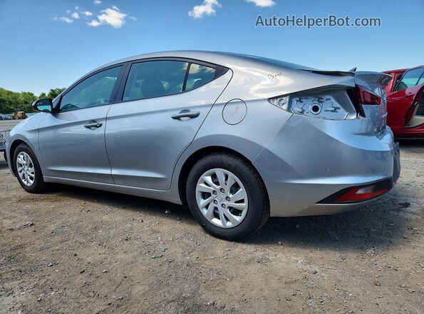 5NPD74LF7LH587129 2020 HYUNDAI ELANTRA Silver უკანა მარცხენა