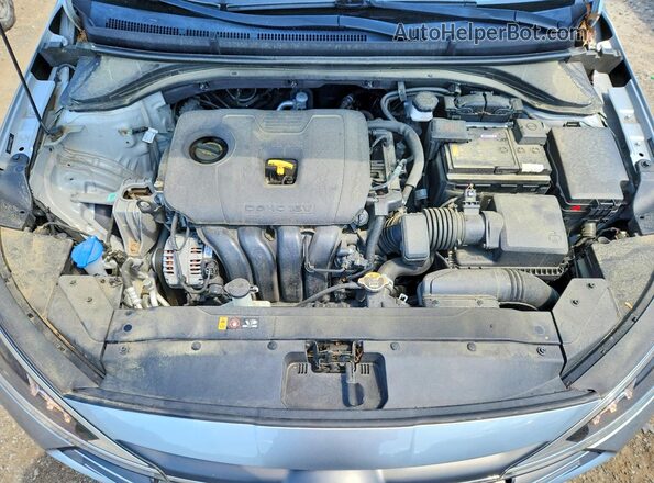5NPD74LF7LH587129 2020 HYUNDAI ELANTRA Silver უკანა სალონის ხედი