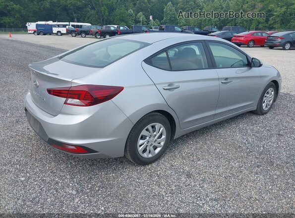 5NPD74LF7LH600882 2020 HYUNDAI ELANTRA Silver Հետևի աջ