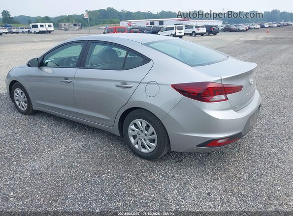 5NPD74LF7LH600882 2020 HYUNDAI ELANTRA Silver Հետևի ձախ