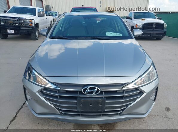 5NPD74LF7LH601000 2020 HYUNDAI ELANTRA Silver Widok wnętrza z tyłu