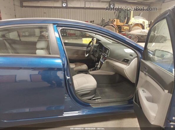 5NPD74LF7LH601109 2020 HYUNDAI ELANTRA Blue Vista interior delantera