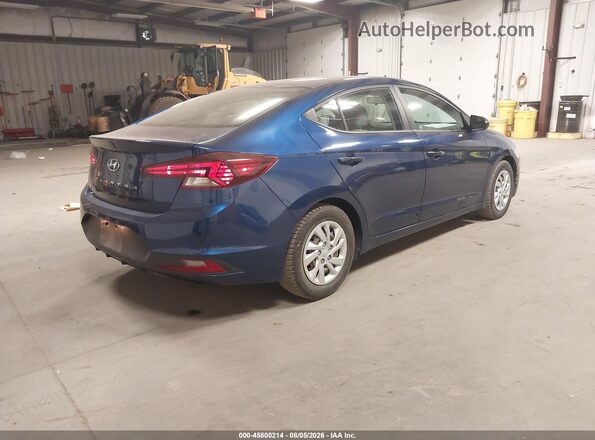 5NPD74LF7LH601109 2020 HYUNDAI ELANTRA Blue Trasero derecho