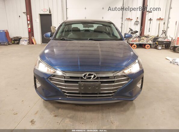5NPD74LF7LH601109 2020 HYUNDAI ELANTRA Blue Vista del cuadro de instrumentos