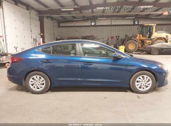 5NPD74LF7LH601109 2020 HYUNDAI ELANTRA Blue Vista interior trasera