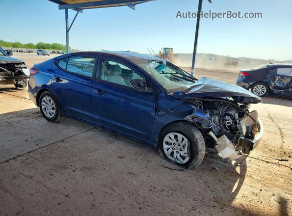 5NPD74LF7LH601692 2020 HYUNDAI ELANTRA Blue Front right