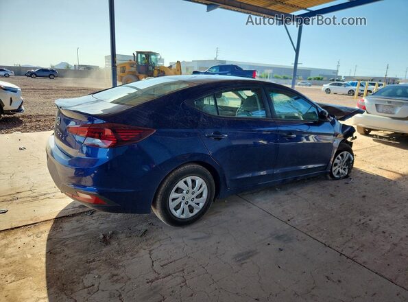 5NPD74LF7LH601692 2020 HYUNDAI ELANTRA Blue Rear right