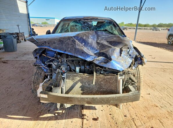 5NPD74LF7LH601692 2020 HYUNDAI ELANTRA Blue Front view